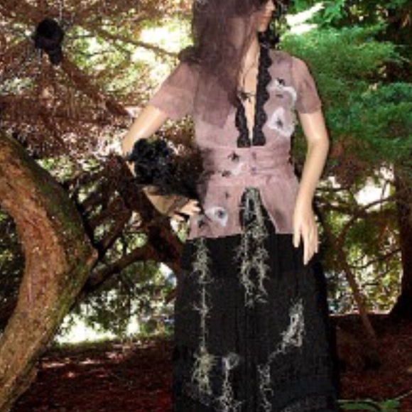 Custom Spider Queen Halloween Costume size Large - Picture 6 of 12